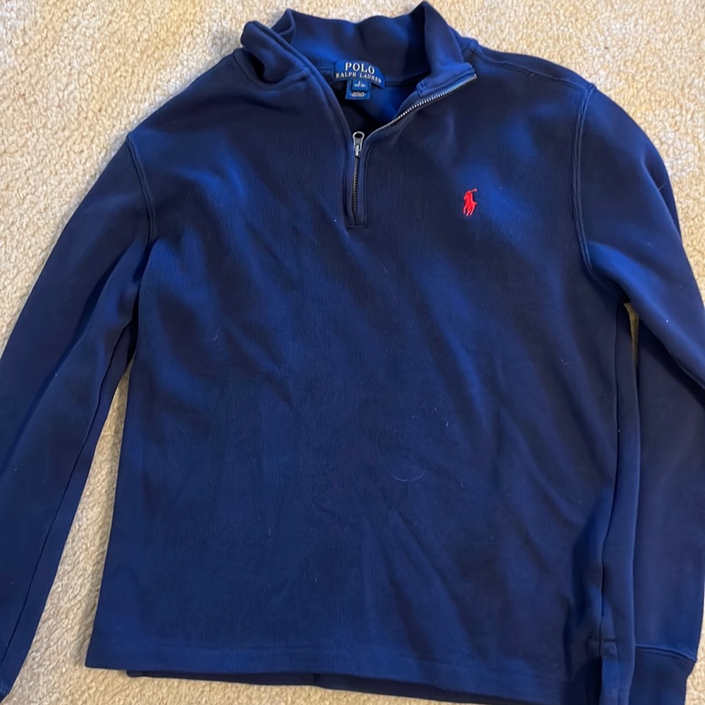 Boys Polo Ralph Lauren quarter zip sweater